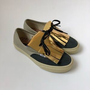 Vans x Marni Authentic Black/Gray Leather